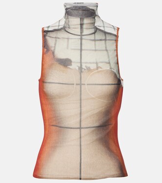 Fire薄纱上衣 | Jean Paul Gaultier